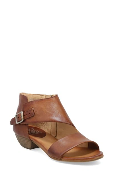 Shop Miz Mooz Colbie Sandal In Brandy Leather