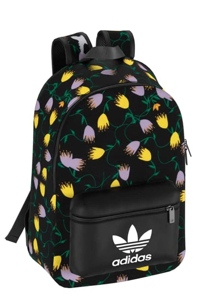 Adidas Originals Floral Print Backpack In Floral/ Black | ModeSens
