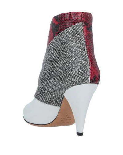 Isabel Marant Ankle Boot In Red