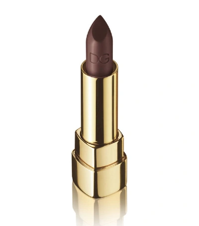 Shop Dolce & Gabbana Classic Cream Lipstick Glam In Brown