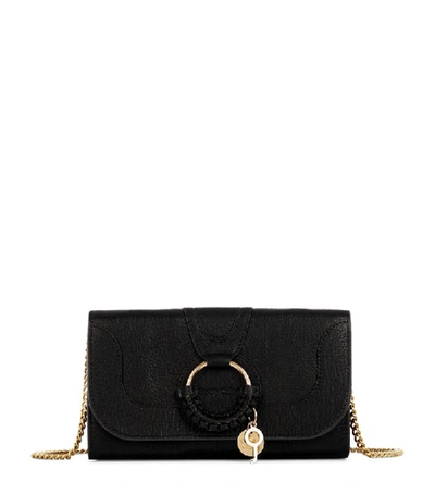 Shop See By Chloé Leather Hana Chain Wallet
