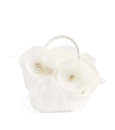 Shop Lesy Tulle Floral Handbag