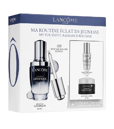 Shop Lancôme Advanced Génifique Serum 30ml Set In White