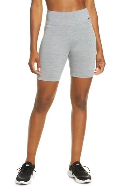 Shop Nike One Dri-fit Shorts In Irngry/black