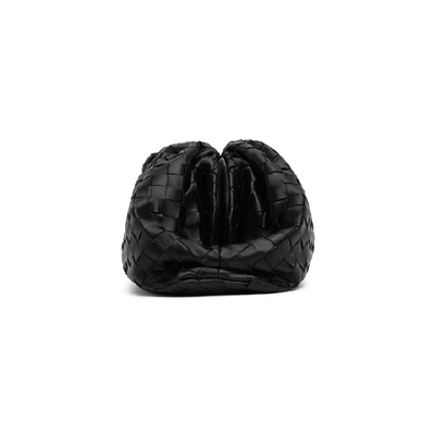 BOTTEGA VENETA 黑色 THE POUCH INTRECCIATO 手拿包