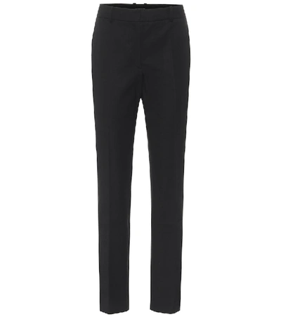 Shop Joseph Coleman High-rise Gabardine Pants In Black