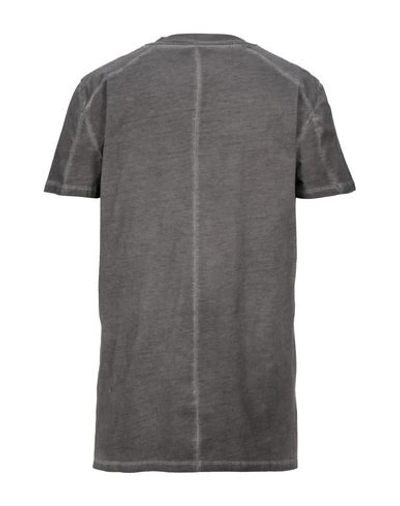 Shop Tom Rebl T-shirts In Grey