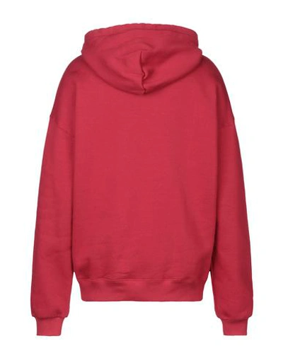 Shop Dolce & Gabbana Man Sweatshirt Red Size Xl Cotton, Polyester, Viscose