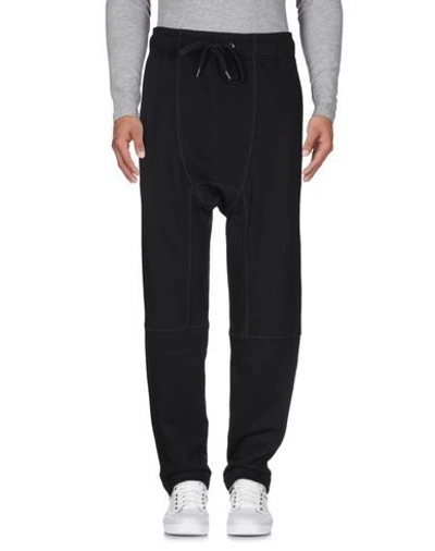 Shop Tom Rebl Casual Pants In Black