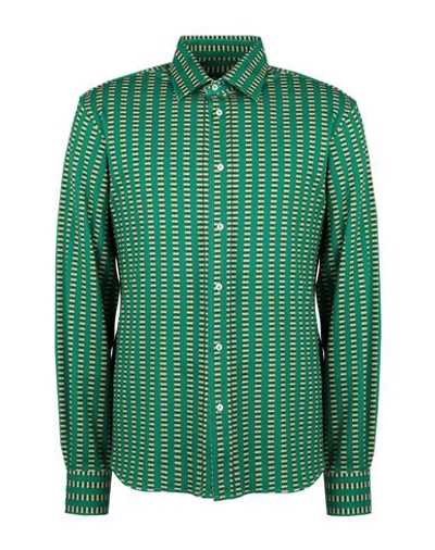 Shop Luchino Camicie Shirts In Green
