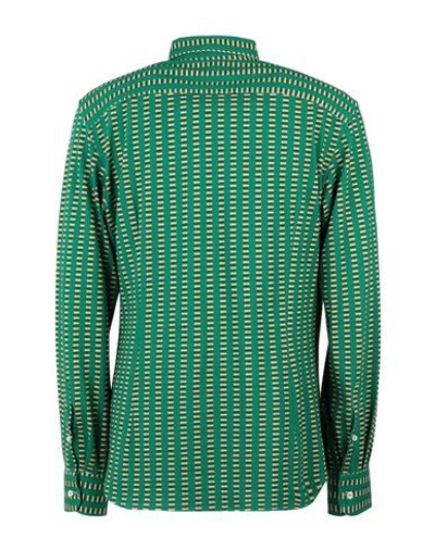 Shop Luchino Camicie Shirts In Green