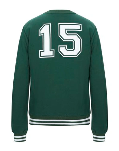 Shop Dolce & Gabbana Sweatshirts In Dark Green