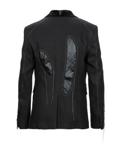 Shop Tom Rebl Blazer In Black