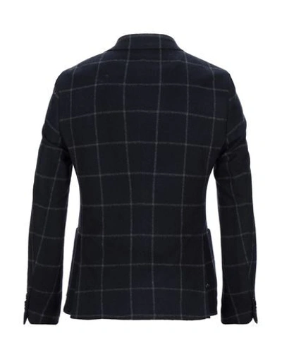 Daniele Alessandrini Suit Jackets In Dark Blue