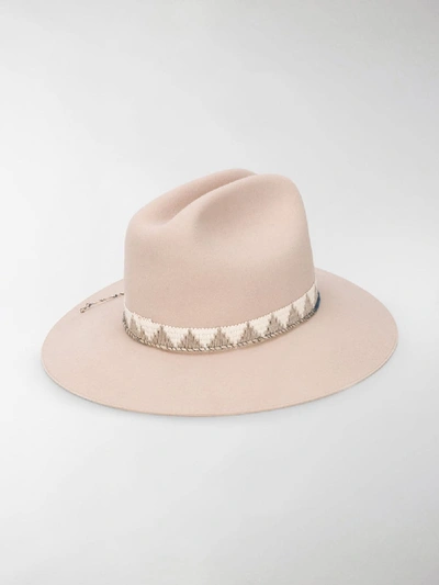 Shop Super Duper Hats Yuma Fedora Hat In Neutrals