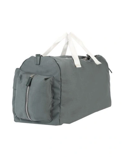 Shop Jil Sander Travel & Duffel Bag In Lead