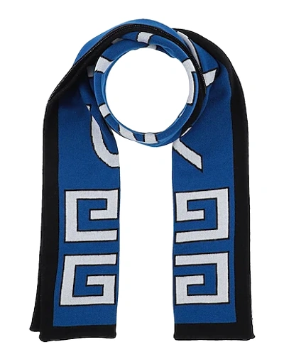Givenchy Scarves In Blue