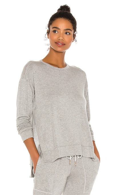 Shop Alala Heron Sweatshirt In Heather Grey