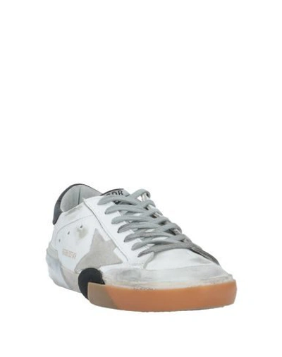 Shop Golden Goose Sneakers In White