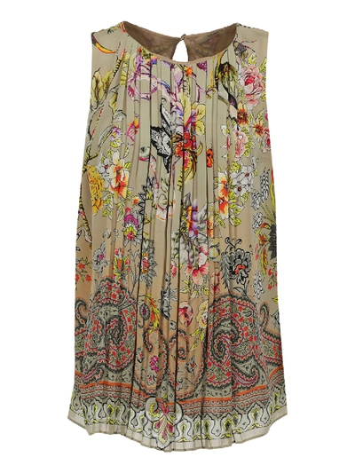 Pre-owned Etro Clothing In Beige, Multicolor