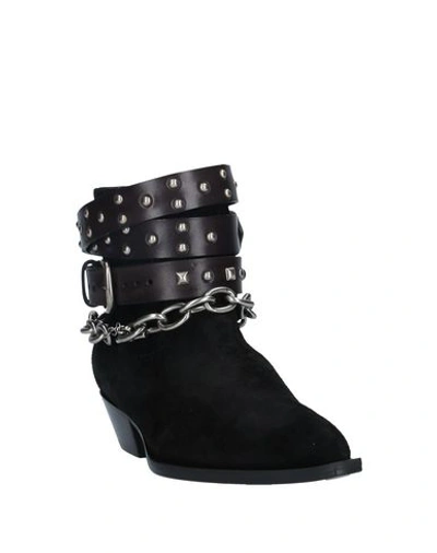 Shop Philosophy Di Lorenzo Serafini Woman Ankle Boots Black Size 6 Soft Leather