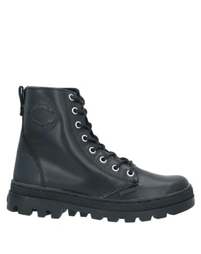 Shop Palladium Ankle Boot In Black