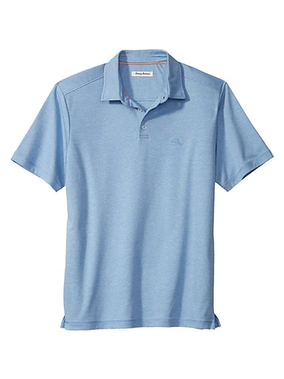 Shop Tommy Bahama Pacific Shore Polo In Soft Flamingo