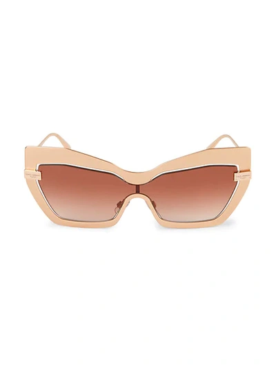 Shop Dolce & Gabbana Women's 70mm Cat Eye Sunglasses In Pink