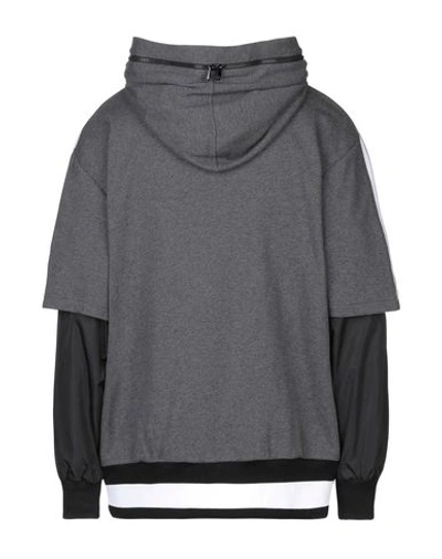 Shop Dolce & Gabbana Man Sweatshirt Grey Size 44 Cotton, Elastane, Polyamide