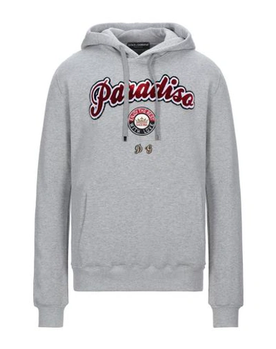 Shop Dolce & Gabbana Sweatshirts In Light Grey