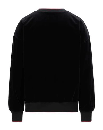 Shop Dolce & Gabbana Man Sweatshirt Black Size 40 Cotton, Elastane, Silk, Synthetic Fibers