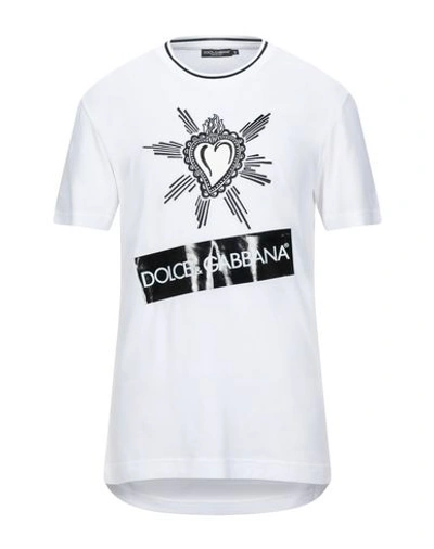 Dolce & Gabbana T-shirts In White