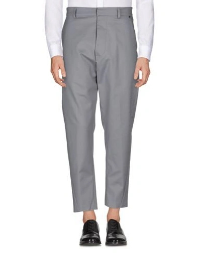 Shop Tom Rebl Casual Pants In Grey