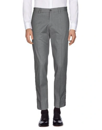 Shop Dolce & Gabbana Casual Pants In Grey