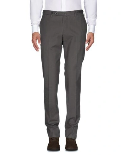 Shop Pt01 Pt Torino Man Pants Khaki Size 32 Cotton, Elastane In Beige