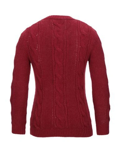 Shop Obvious Basic Sweater In Brick Red