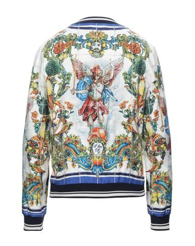 Shop Dolce & Gabbana Jackets In Ivory