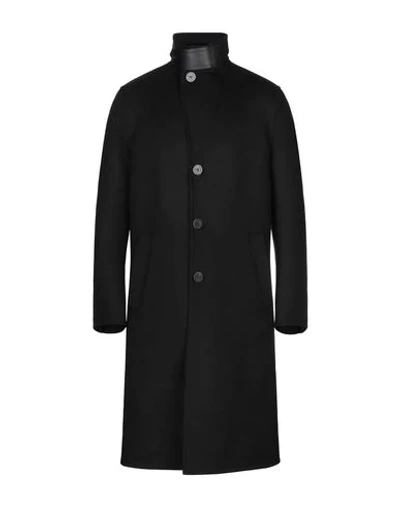 Shop Neil Barrett Coats In Black