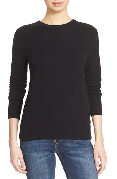 Shop Equipment 'sloane' Crewneck Cashmere Sweater In Black