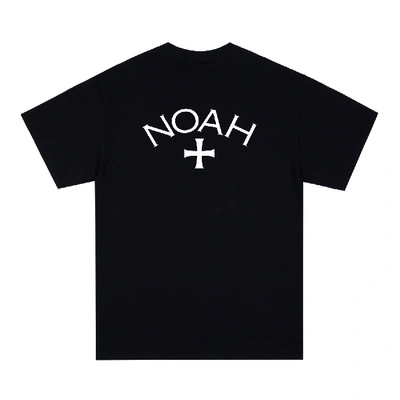 Pre-owned Noah  Summer Core Logo T-shirt Black