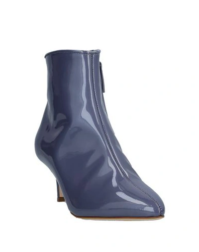 Shop Polly Plume Ankle Boots In Purple
