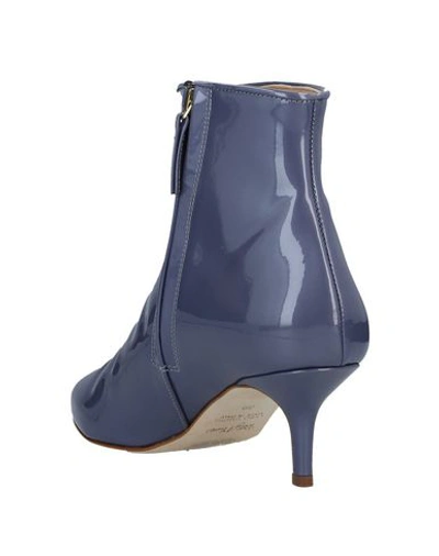 Shop Polly Plume Ankle Boots In Purple