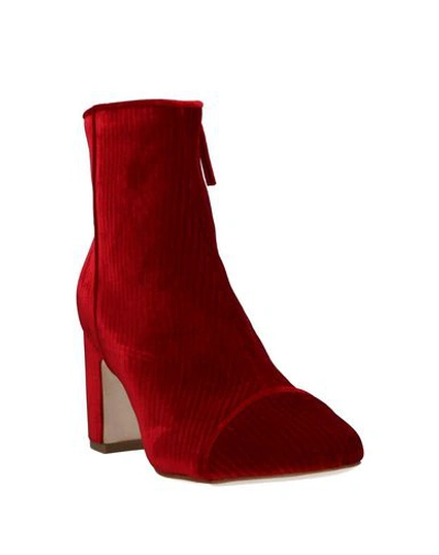 Shop Polly Plume Ankle Boot In Red