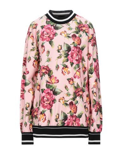 Shop Dolce & Gabbana Sweatshirts In Pink