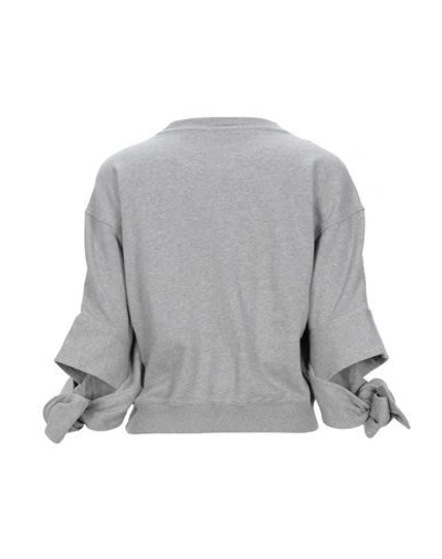 Shop Jw Anderson Sweatshirts In Light Grey