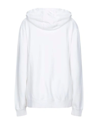Shop Champion Hooded Sweatshirt In White