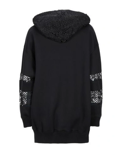Shop Frankie Morello Woman Sweatshirt Black Size S Modal, Polyester