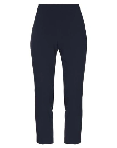 Shop Theory Woman Pants Midnight Blue Size 10 Triacetate, Polyester