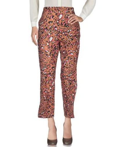 Shop Altea Woman Pants Brown Size 6 Polyester, Elastane