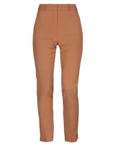 Shop Sportmax Code Casual Pants In Brown